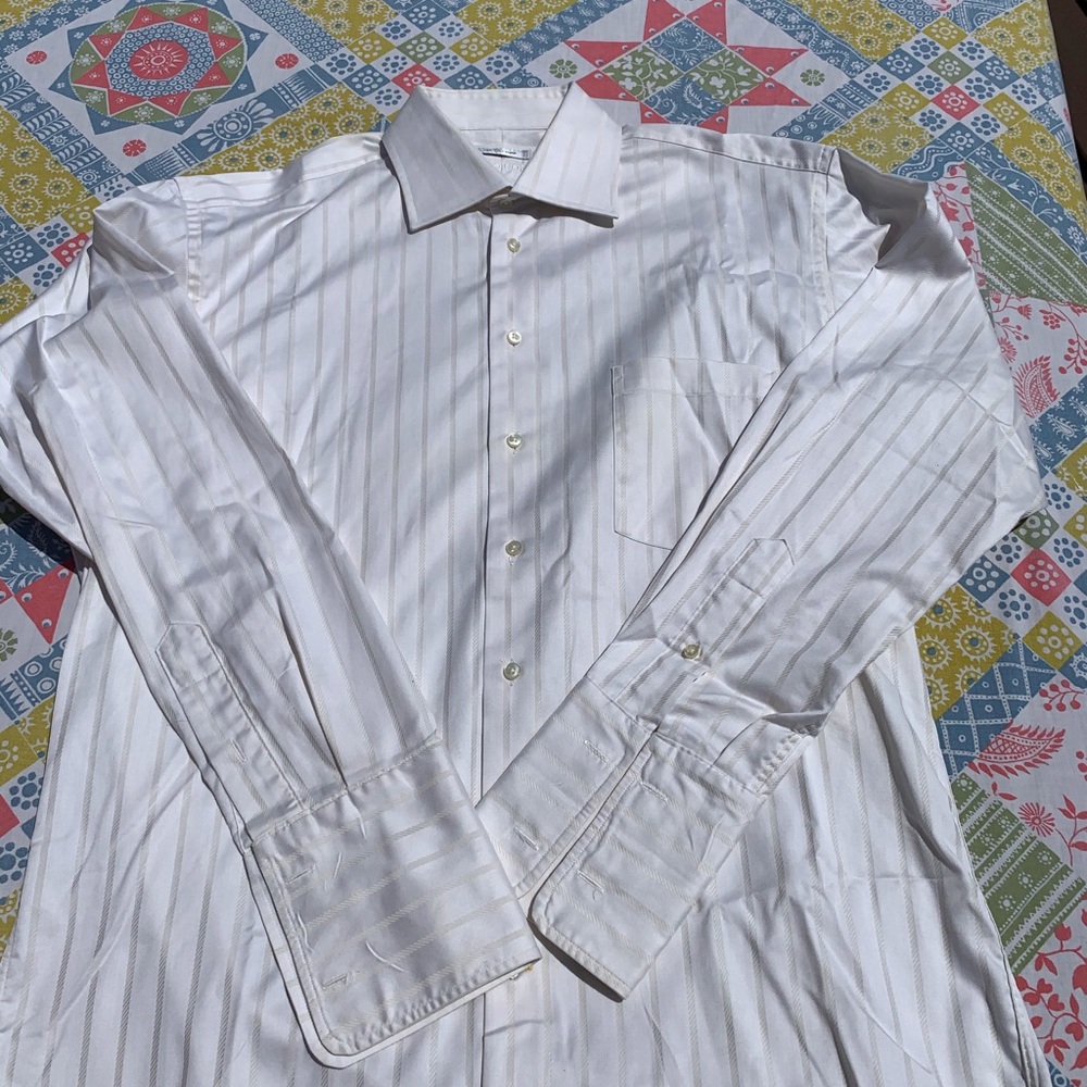 White button down shirt